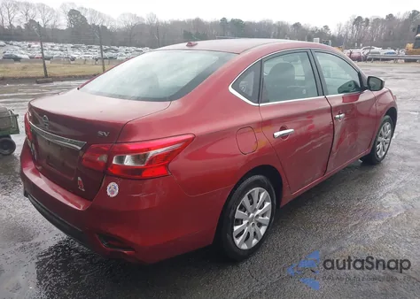 2017 Nissan Sentra Sv from USA, damaged, VIN 3N1AB7AP5HY264158